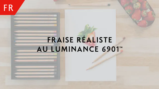 Fraise réaliste au Luminance 6901™ - Meike de Vries