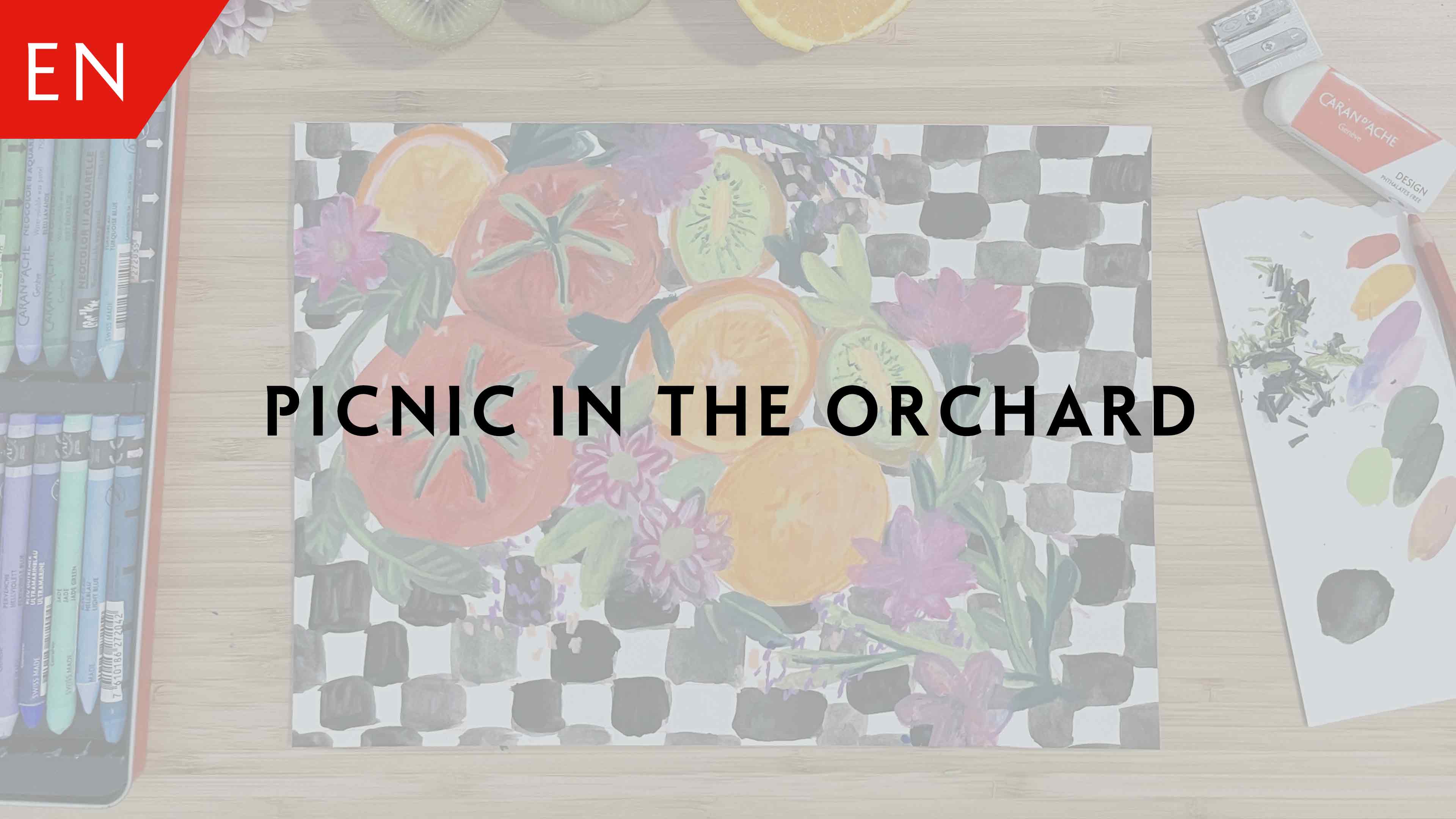 Picnic in the orchard – Claudia Melchor del Rio