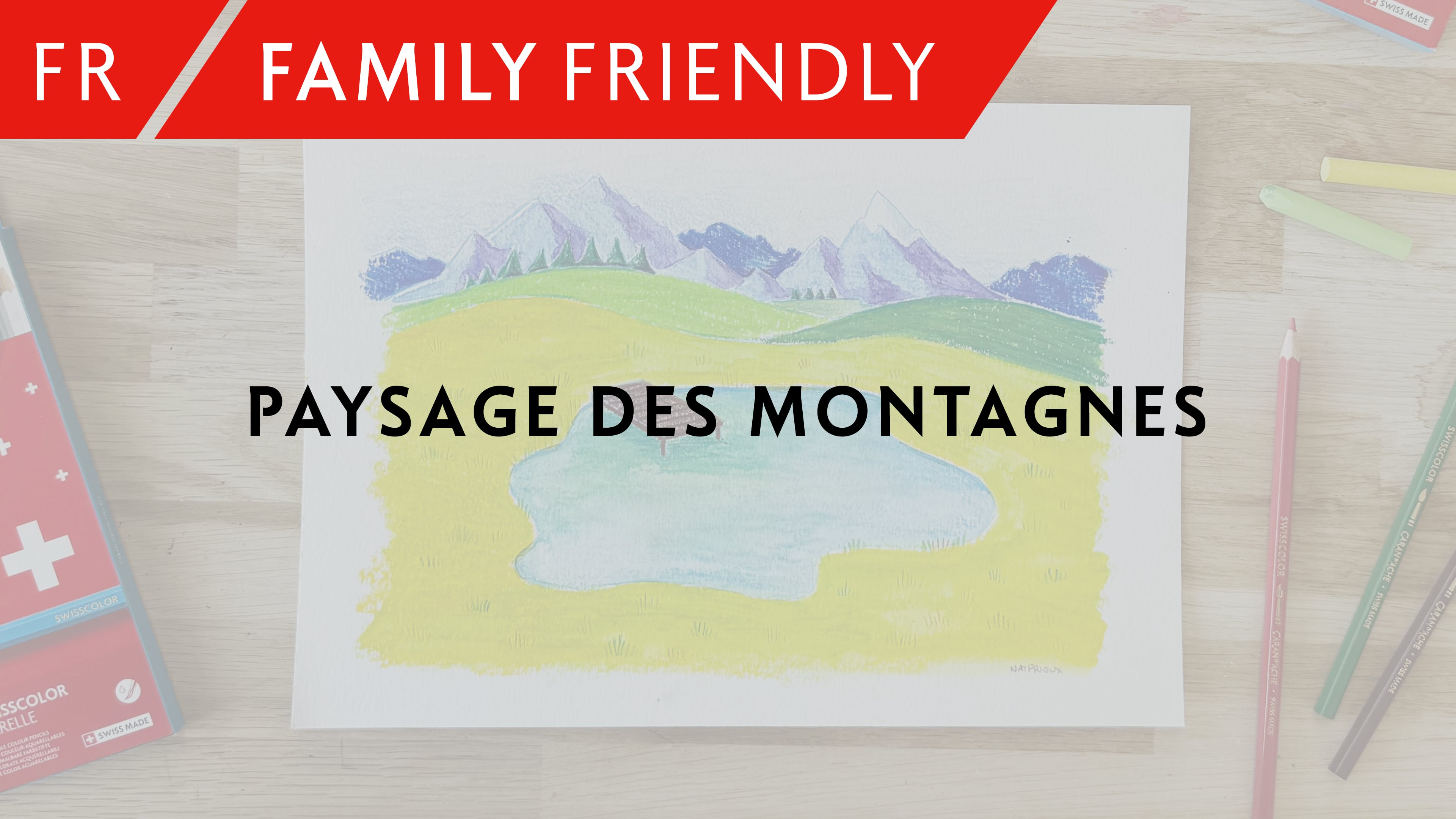 Paysage des montagnes – Nathalie Prioux