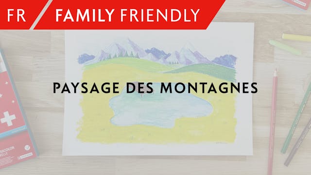 Paysage des montagnes – Nathalie Prioux