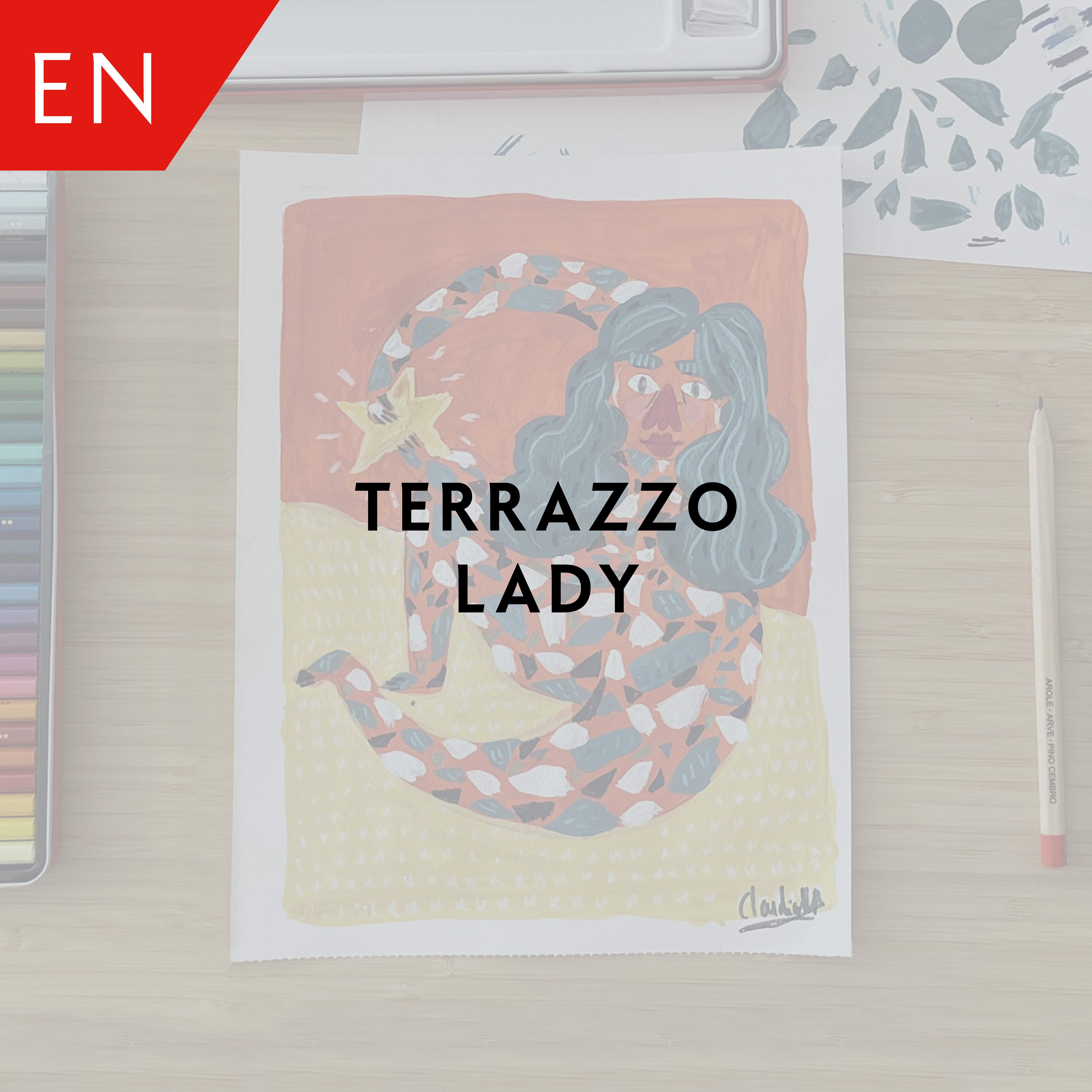 Terrazzo lady – Claudia Melchor del Rio