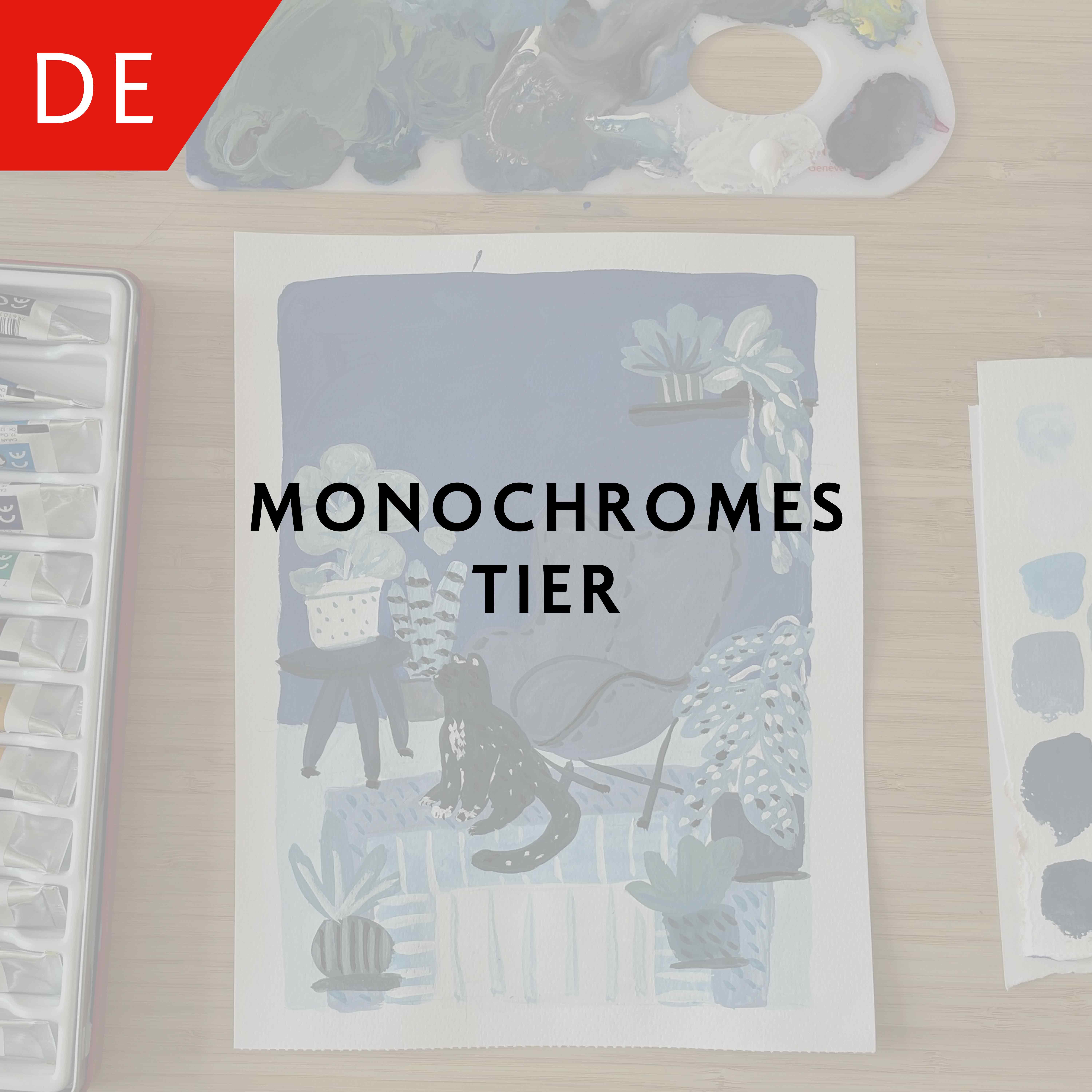 Monochromes Tier – Claudia Melchor del Rio
