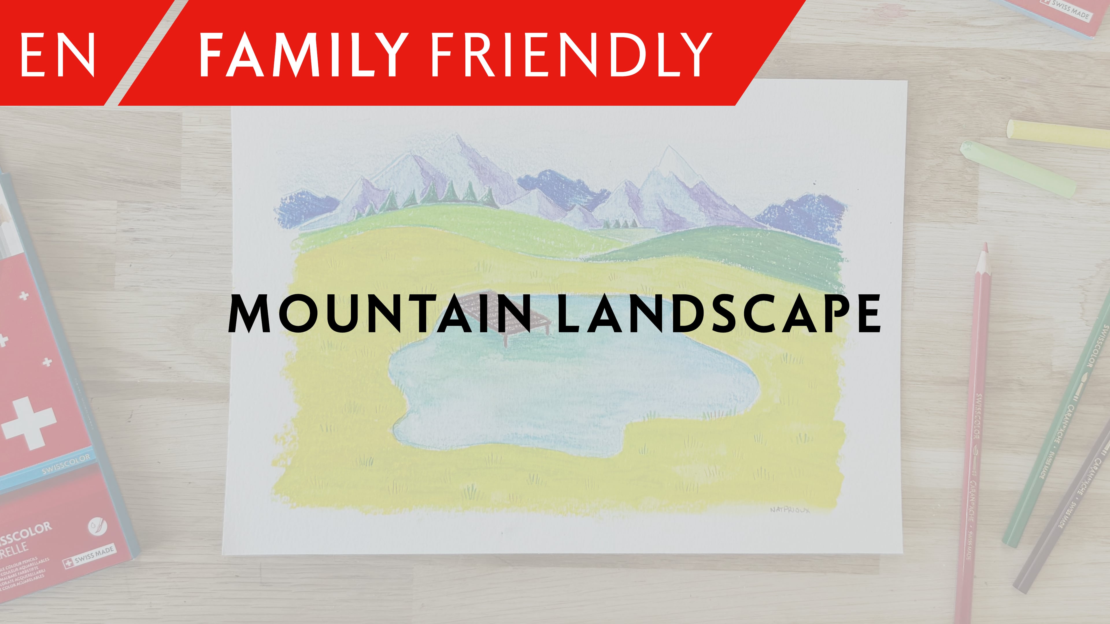 Mountain Landscape – Nathalie Prioux