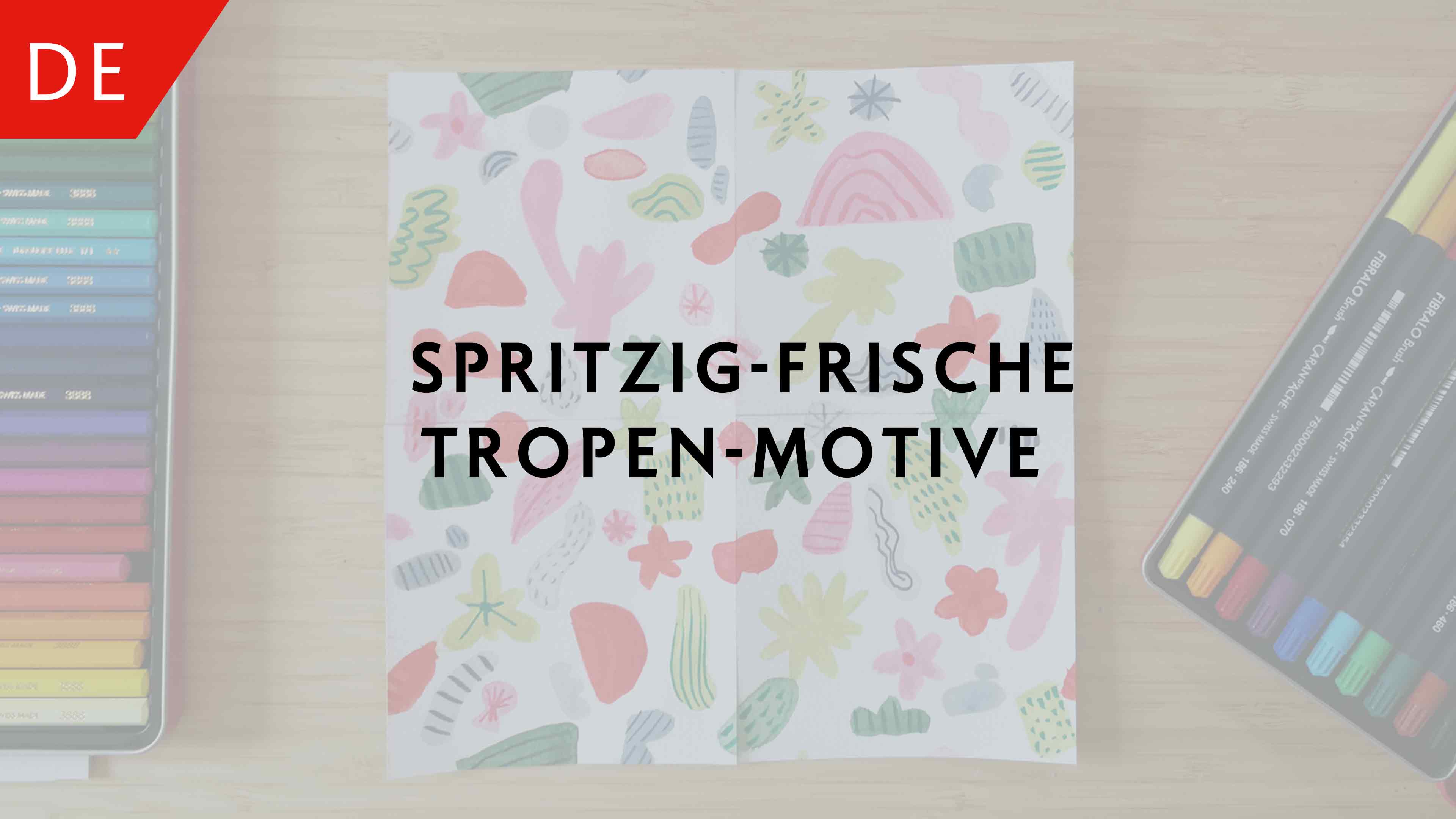 Spritzig-frische Tropen-Motive – Claudia Melchor del Rio