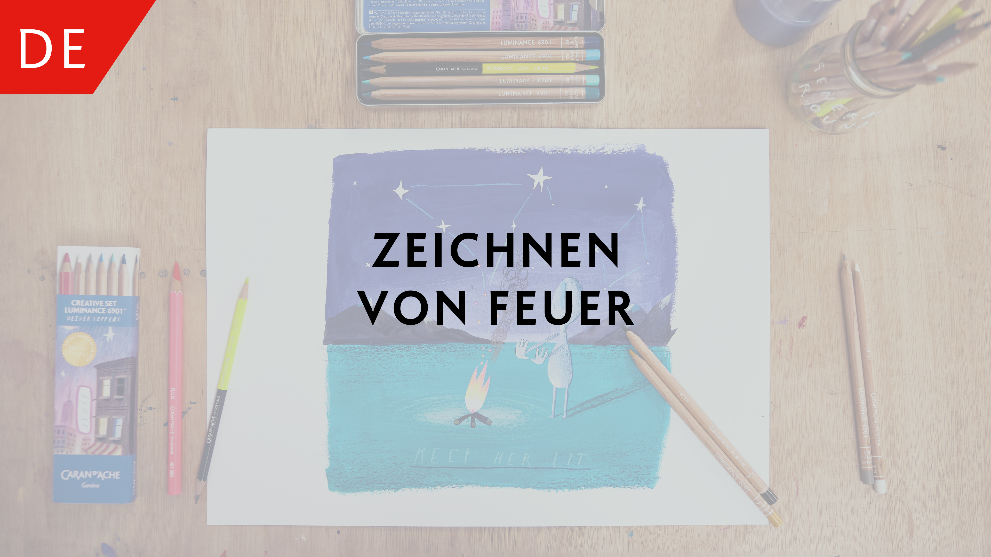 Zeichnen von Feuer – Oliver Jeffers