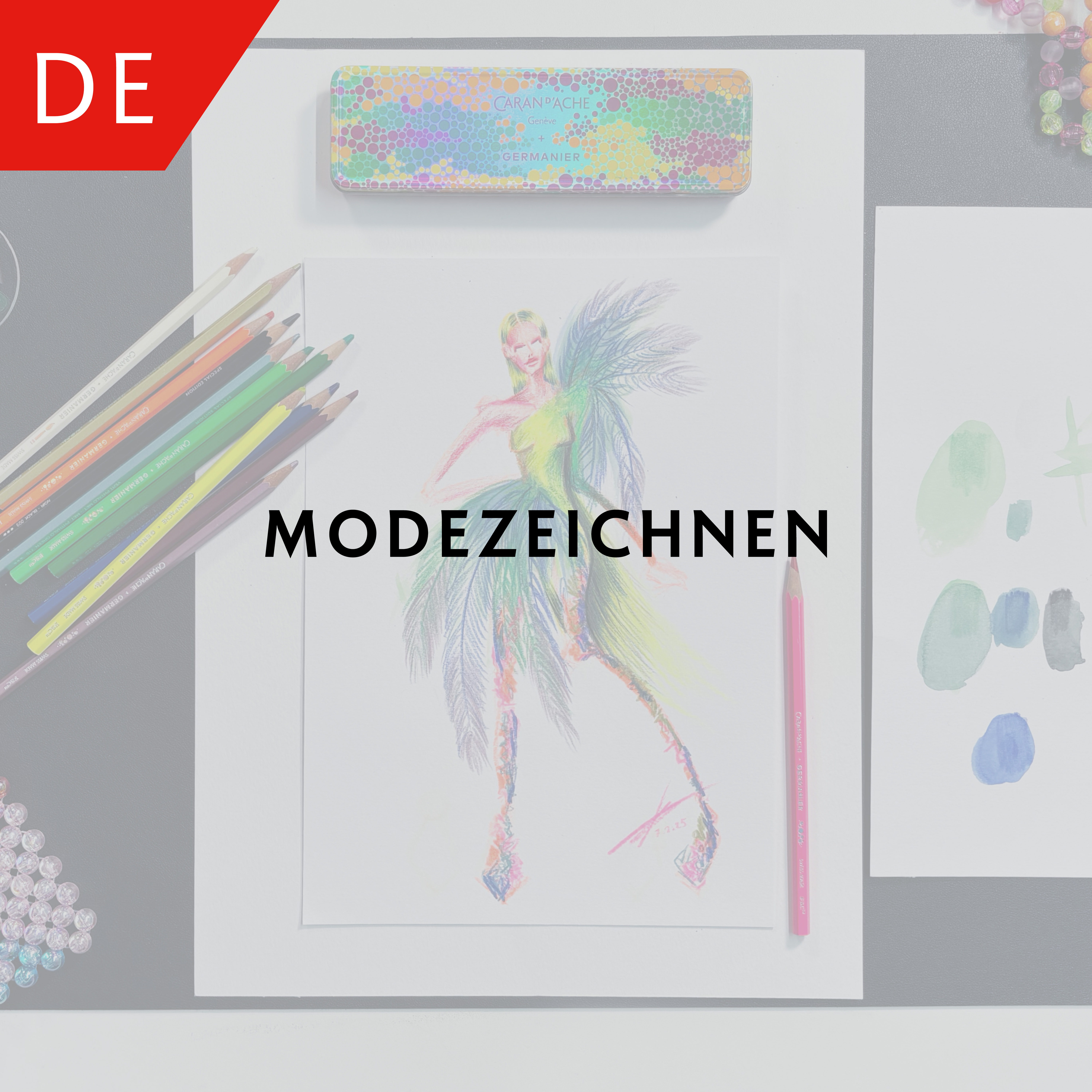 Modezeichnen – Kévin Germanier