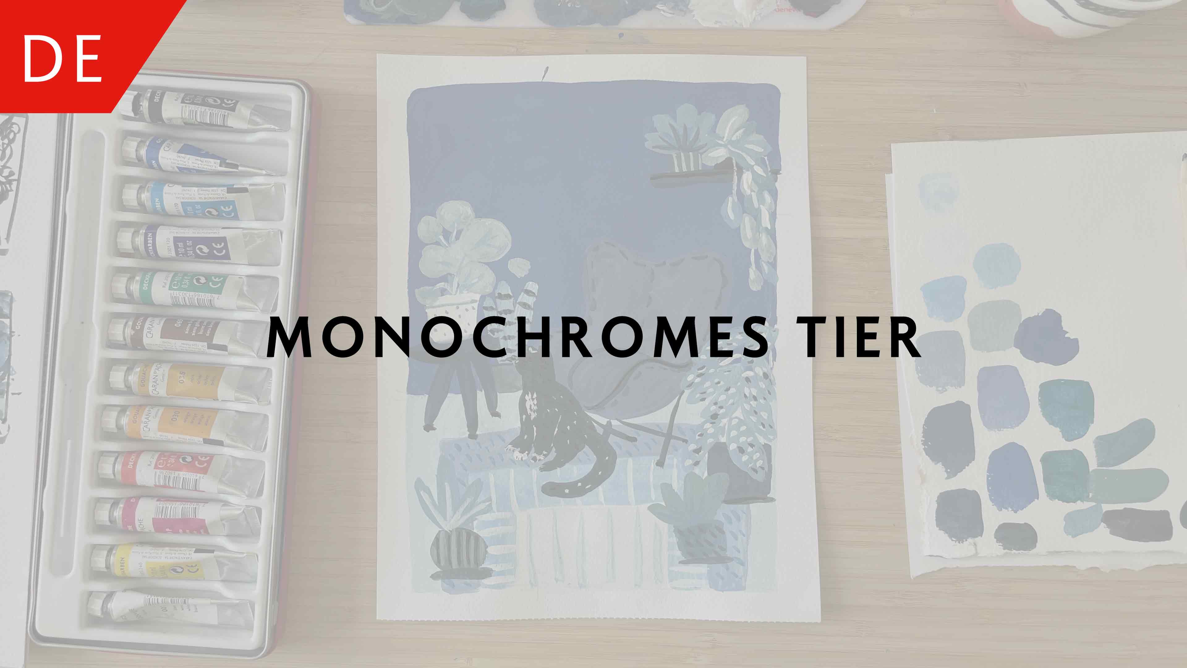 Monochromes Tier – Claudia Melchor del Rio