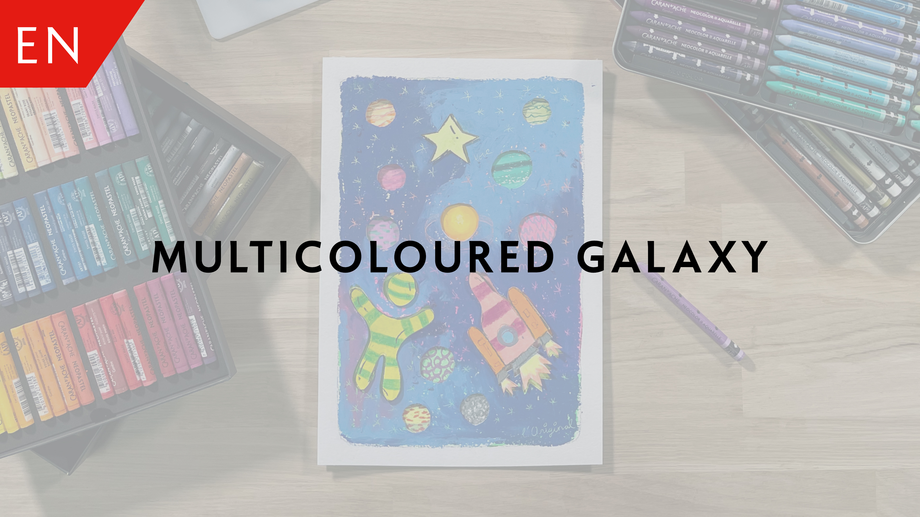 Multicoloured galaxy – Nicolas Bamert