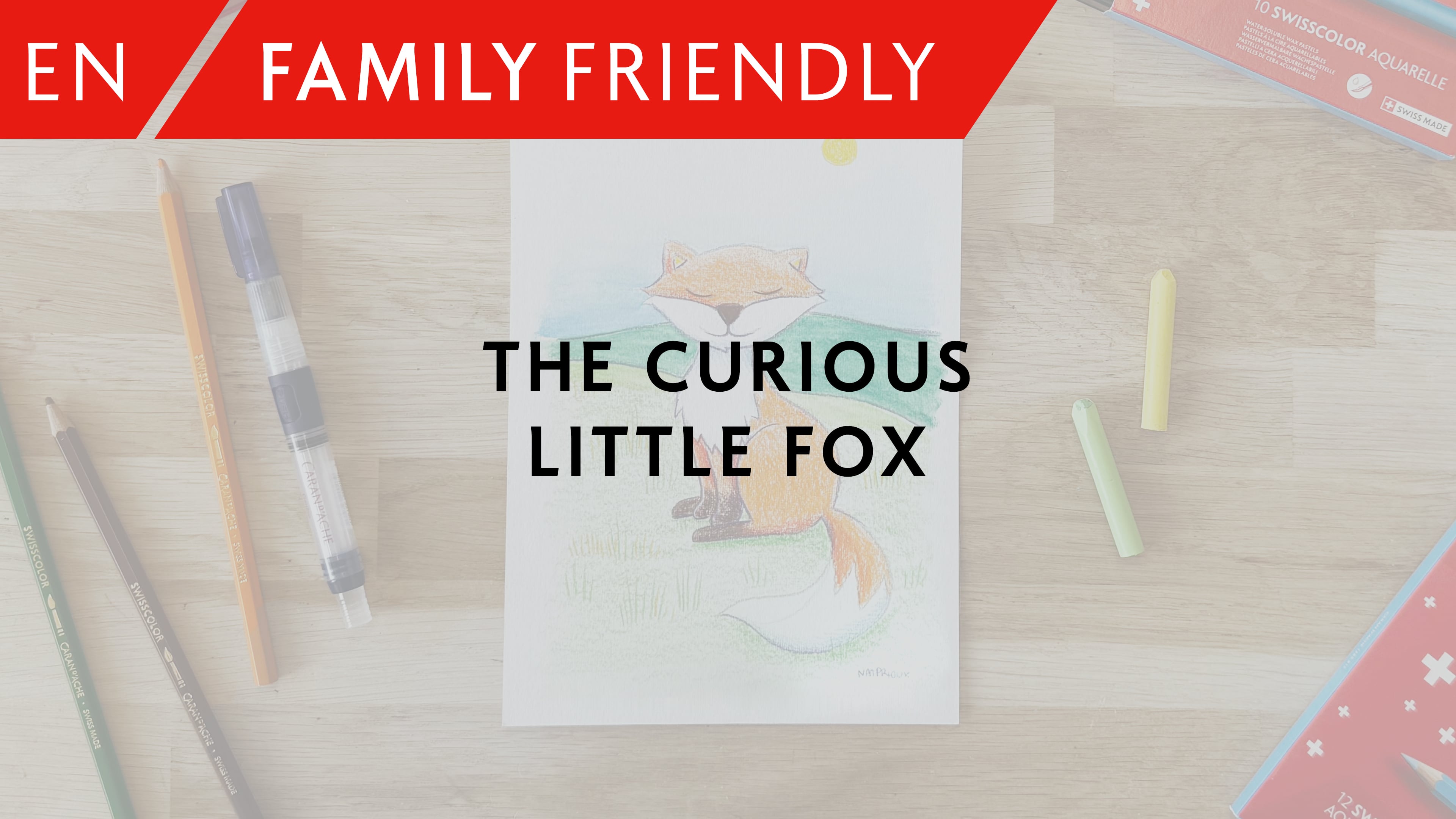 The curious little fox – Nathalie Prioux