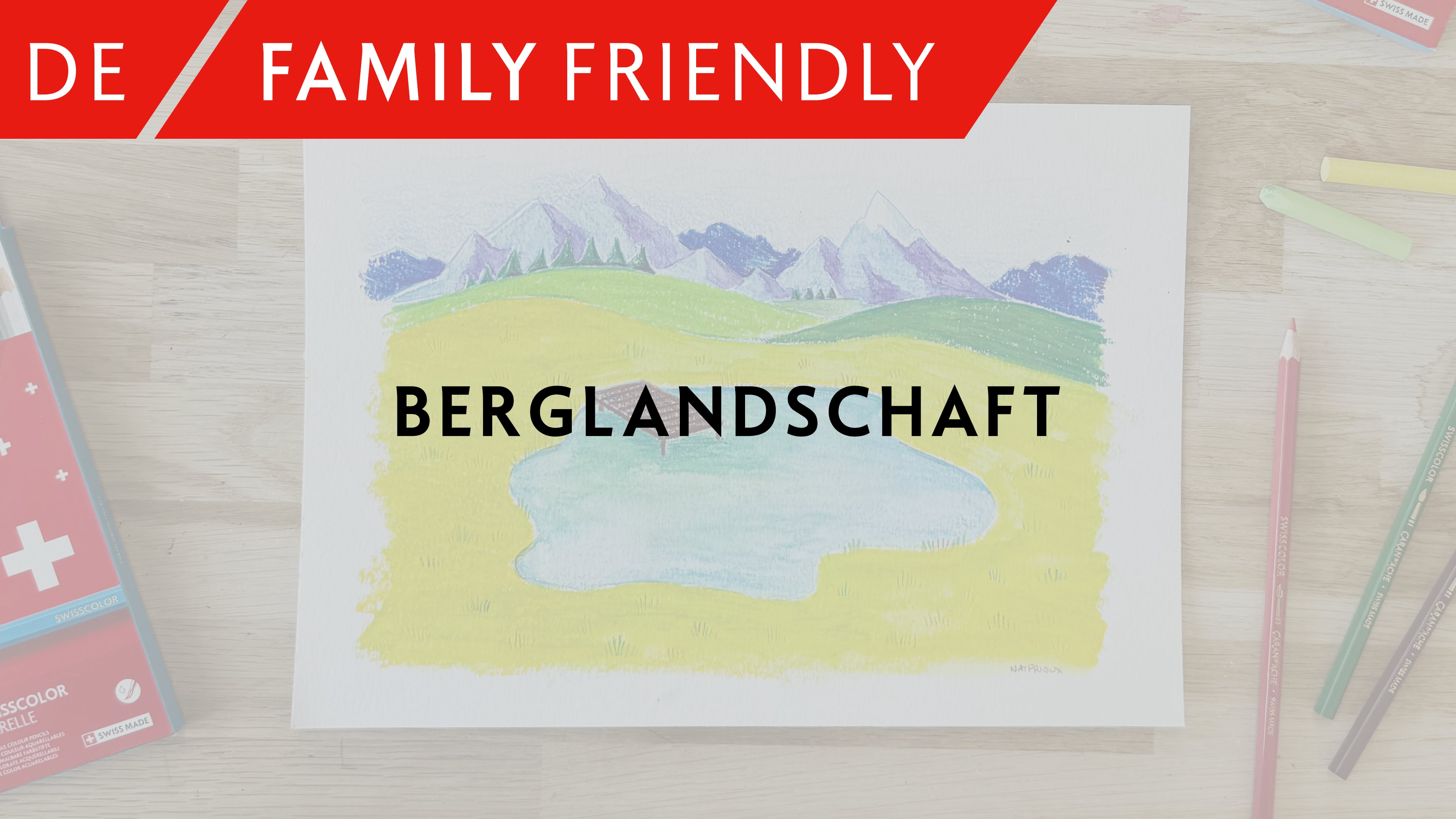 Berglandschaft – Nathalie Prioux