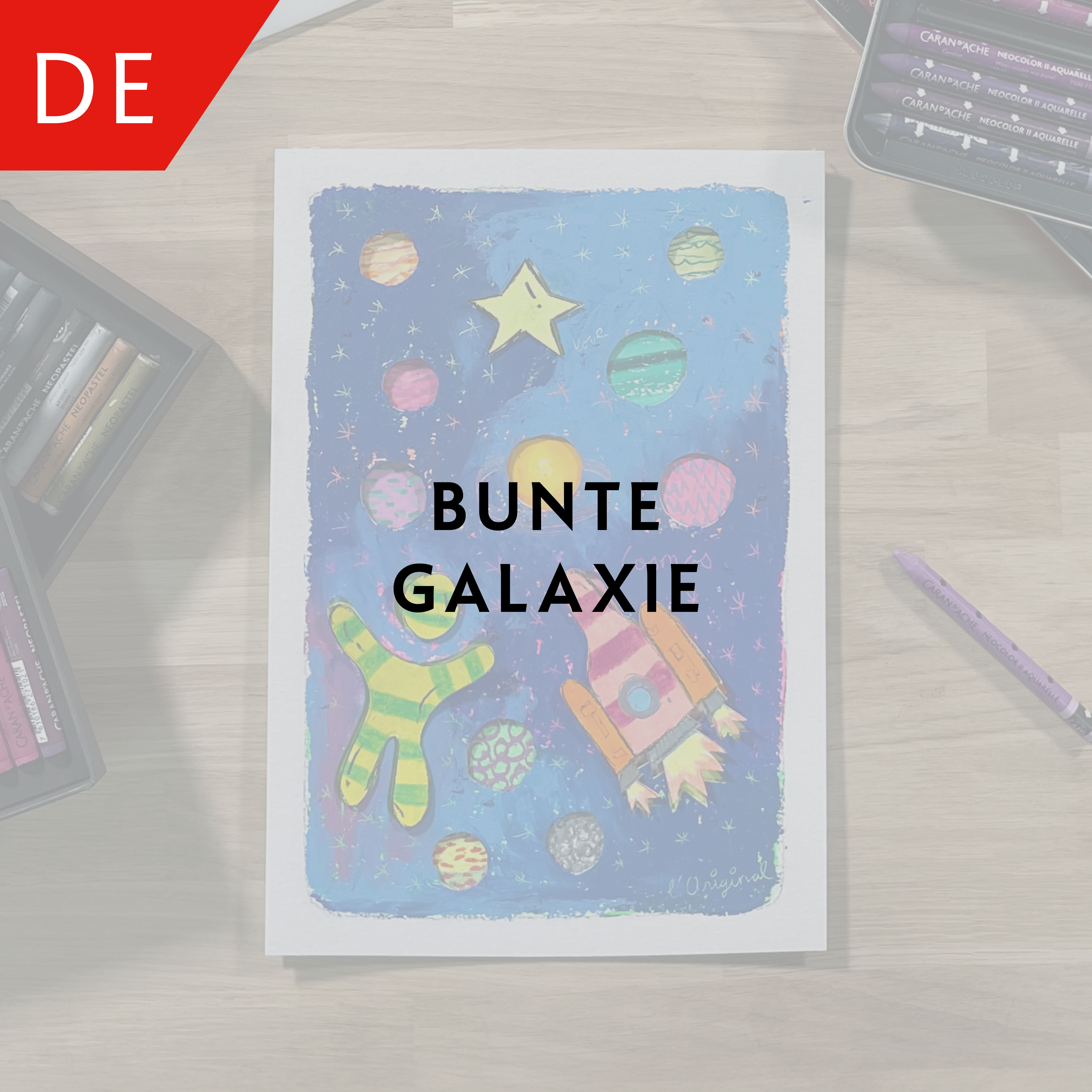 Bunte Galaxie – Nicolas Bamert