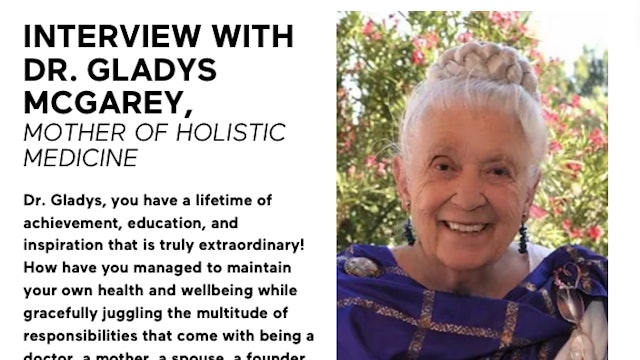 Interview With Dr. Gladys McGarey