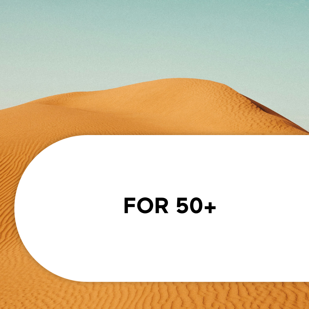 For 50+