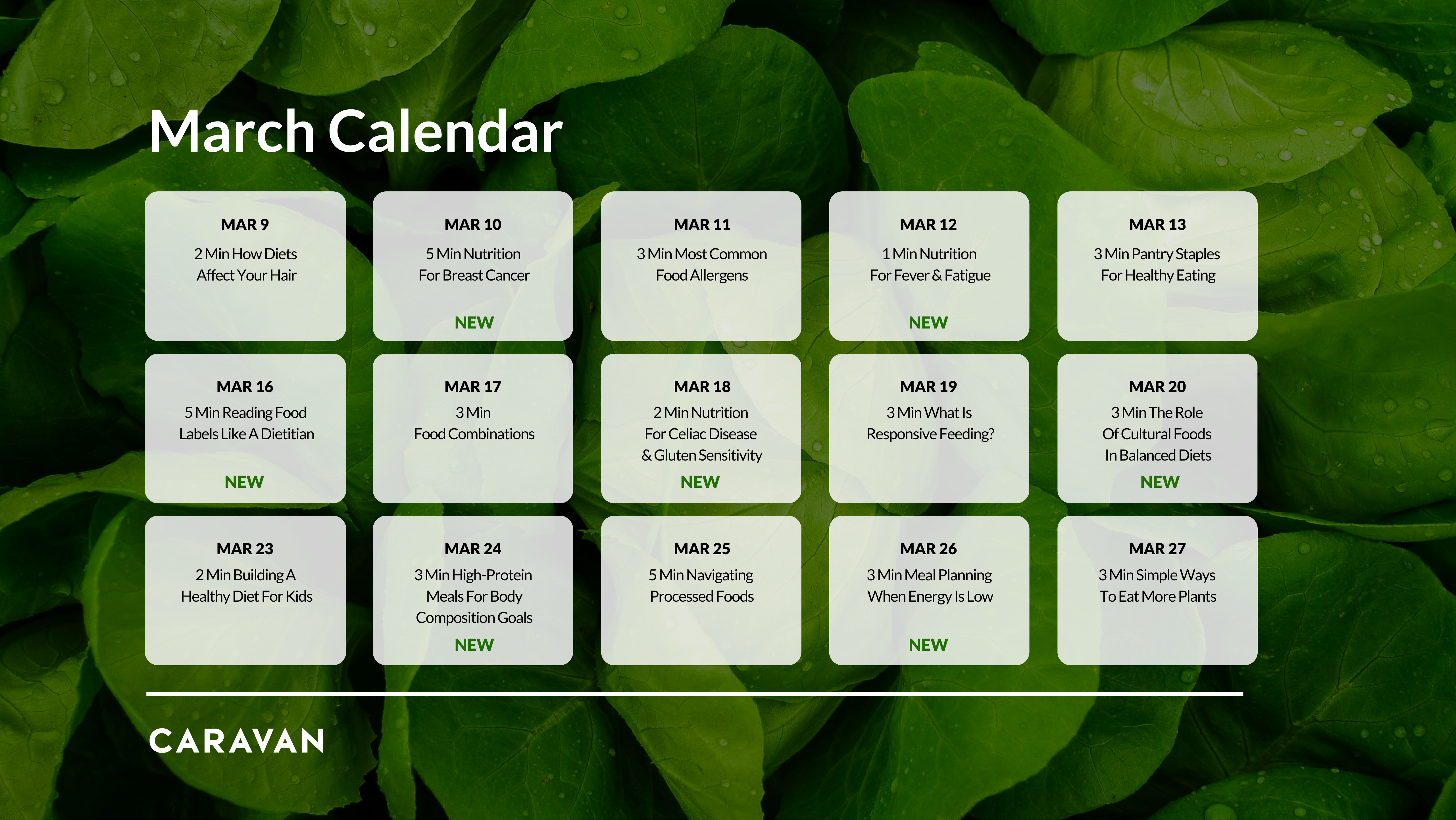 March Calendar