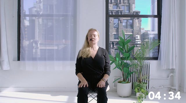 Stoelyoga voor heup en onderrug (Nede...