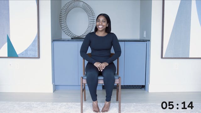 5 Min Seated Prenatal Flow