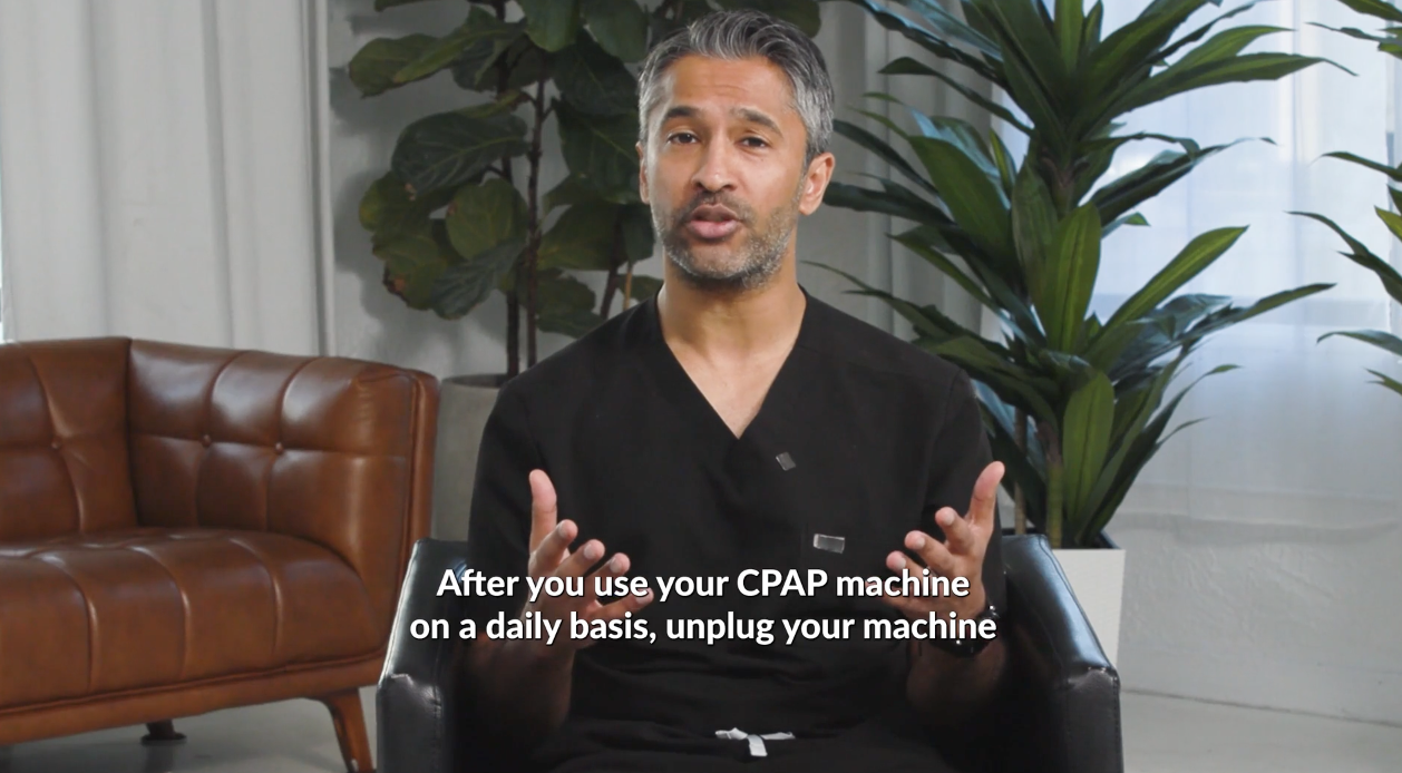 Cleaning Your CPAP Machine (Highlight)