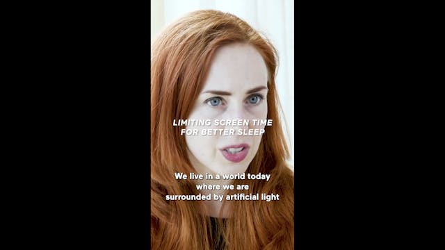 Limiting Screen Time For Better Sleep...