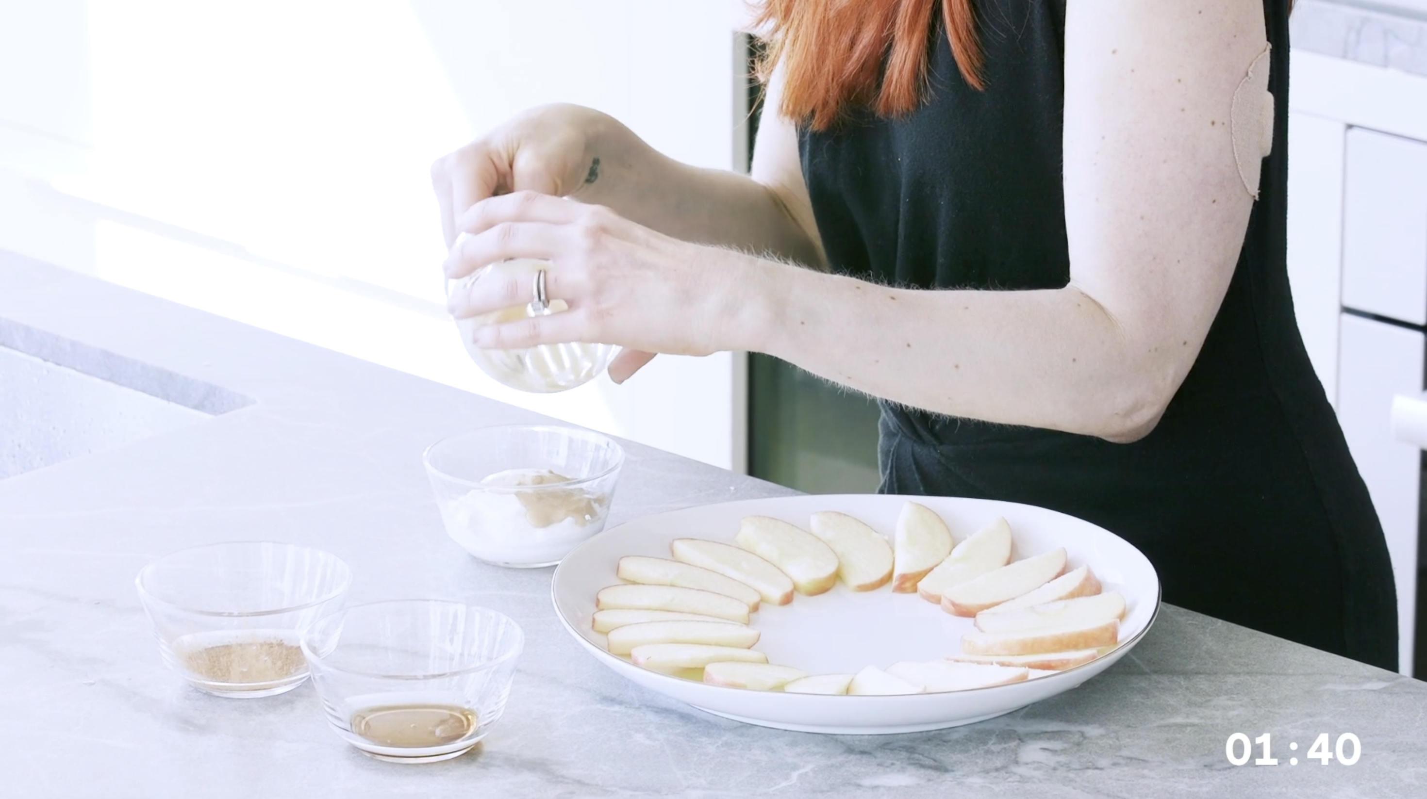 3 Min How To Make Apple Flower