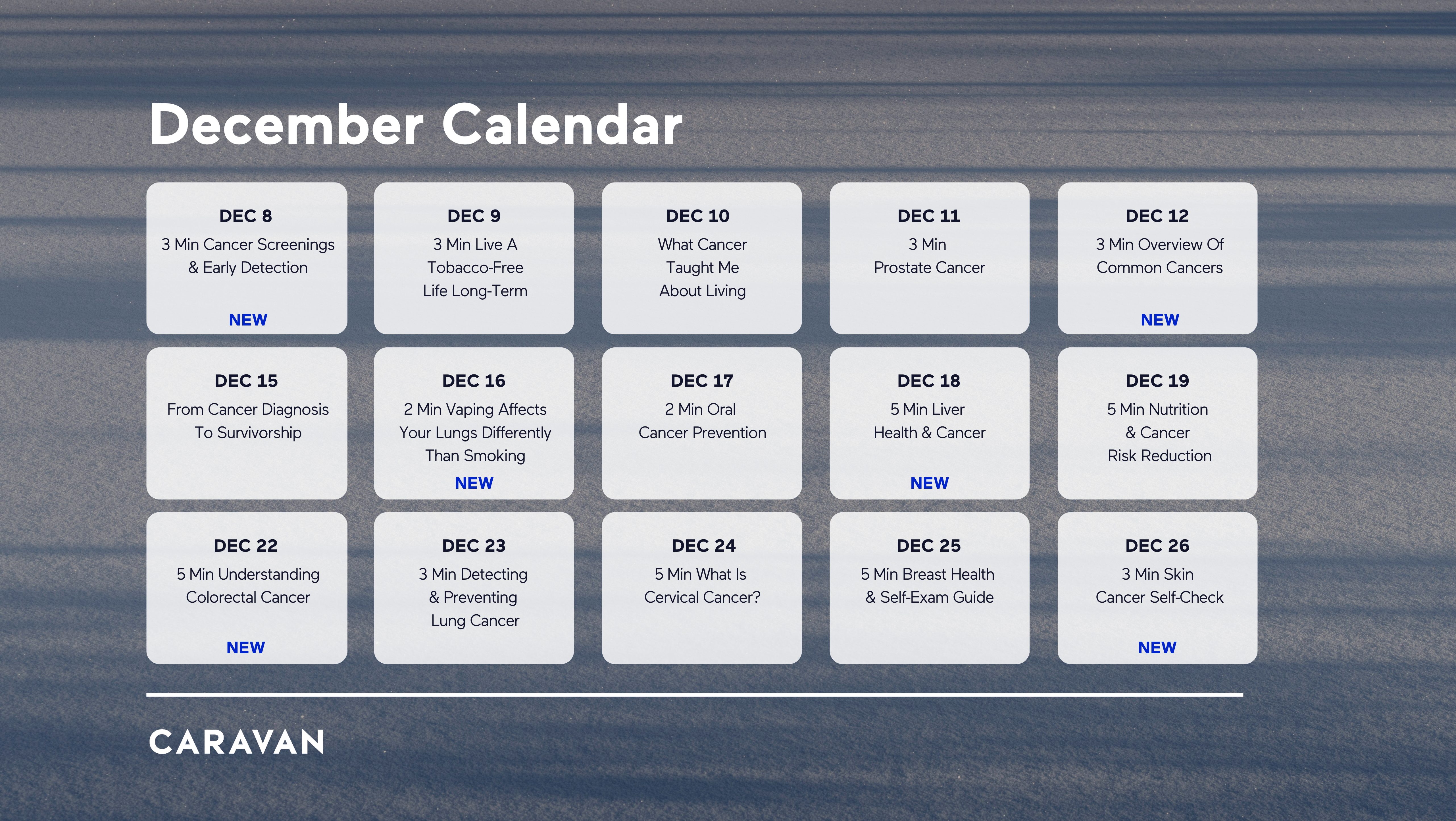 December Calendar