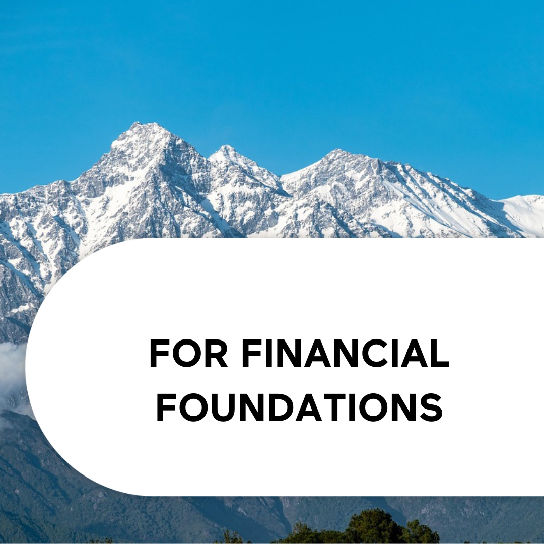 For Financial Foundations