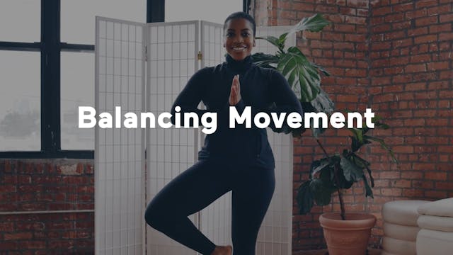 Workshop: Balancing Movement
