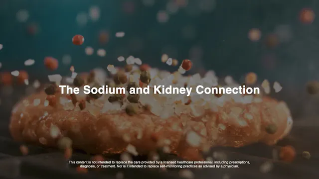 1 Min The Sodium & Kidney Connection