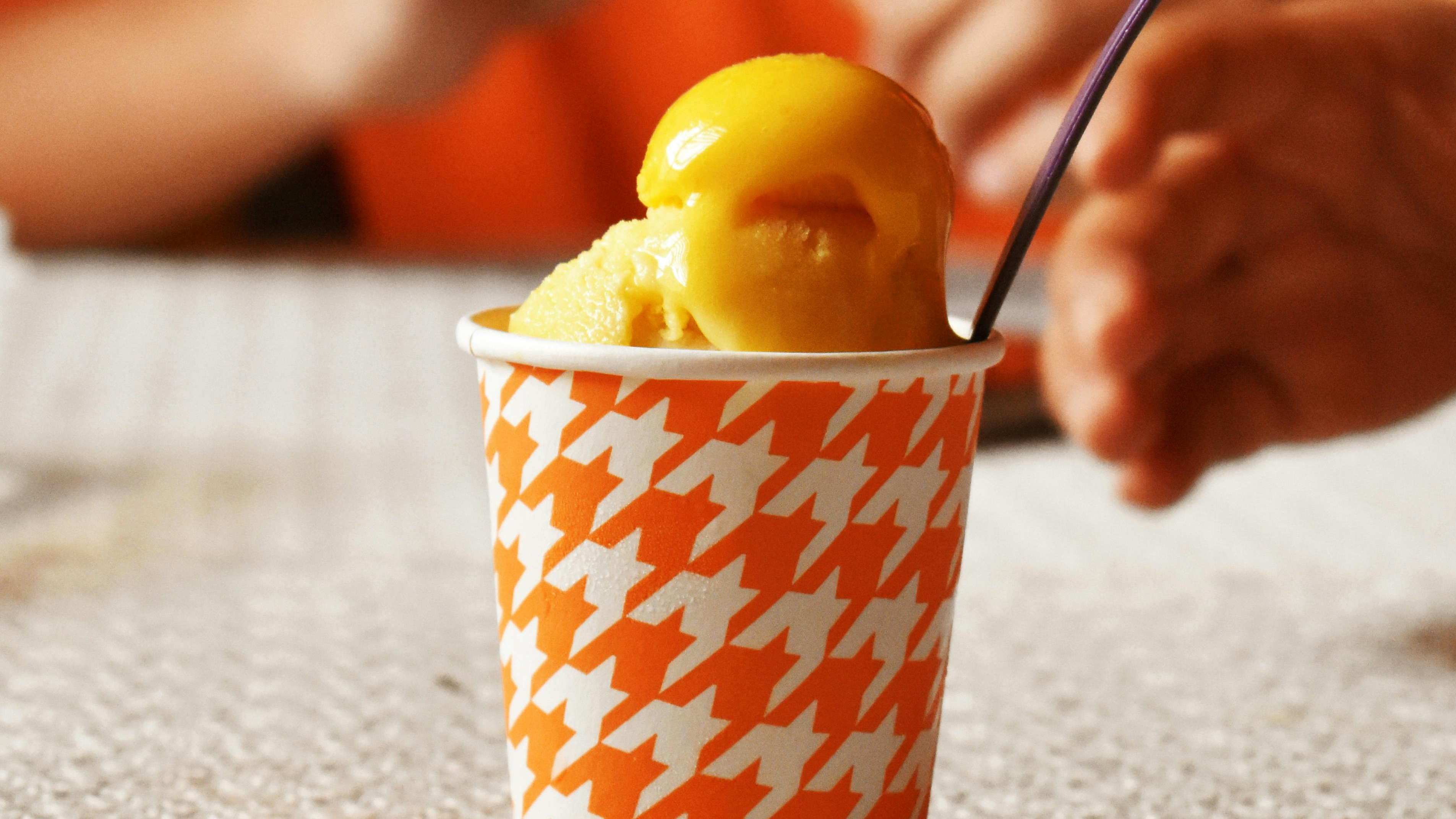 Orange & Mango Sorbet