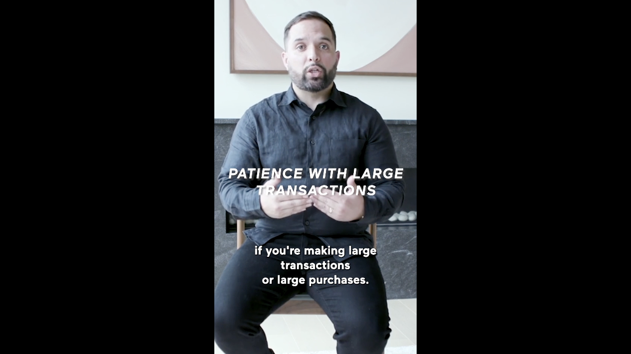 Patience With Large Transactions (Highlight)