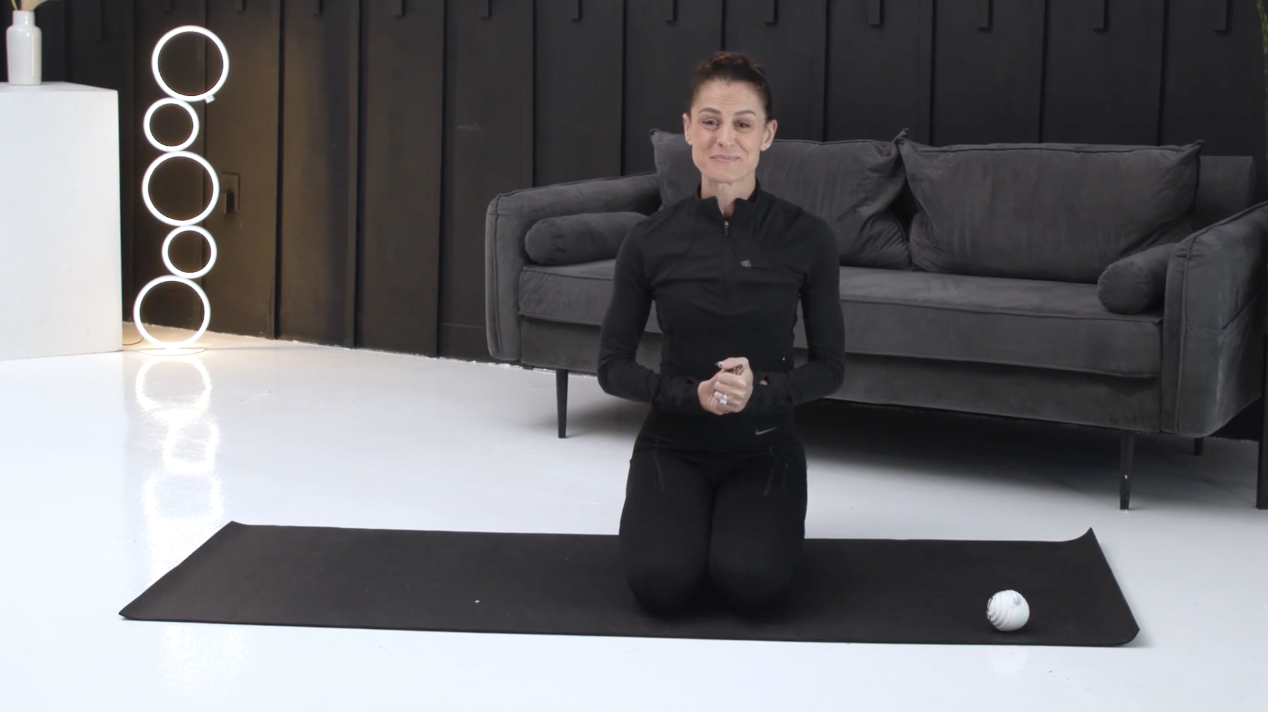 5 Min Hip Joint Relief Ball Rolling Routine