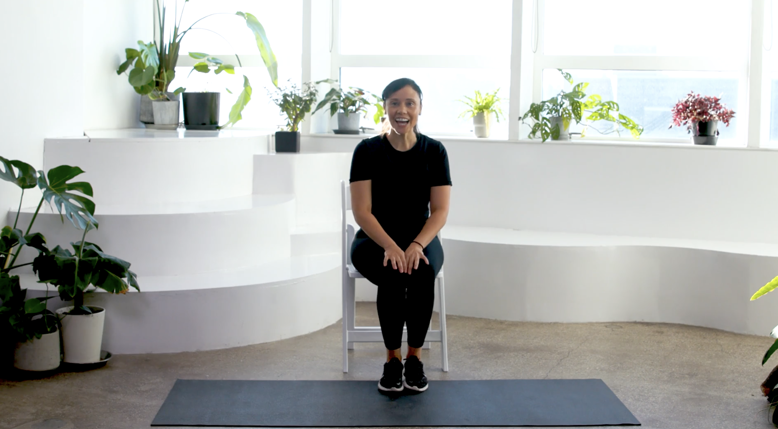 Exercício sentado para aumentar a energia (Português)