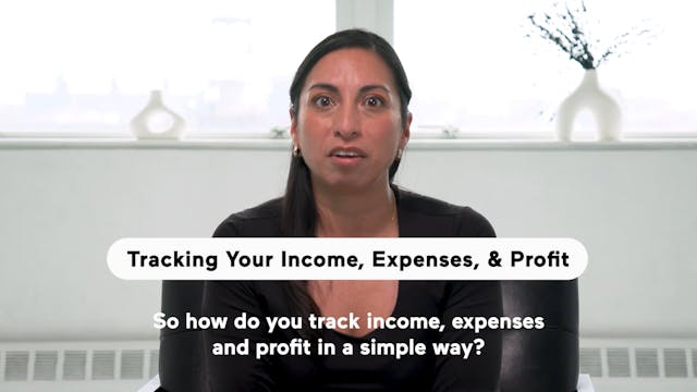 Tracking Your Income, Expenses, and P...