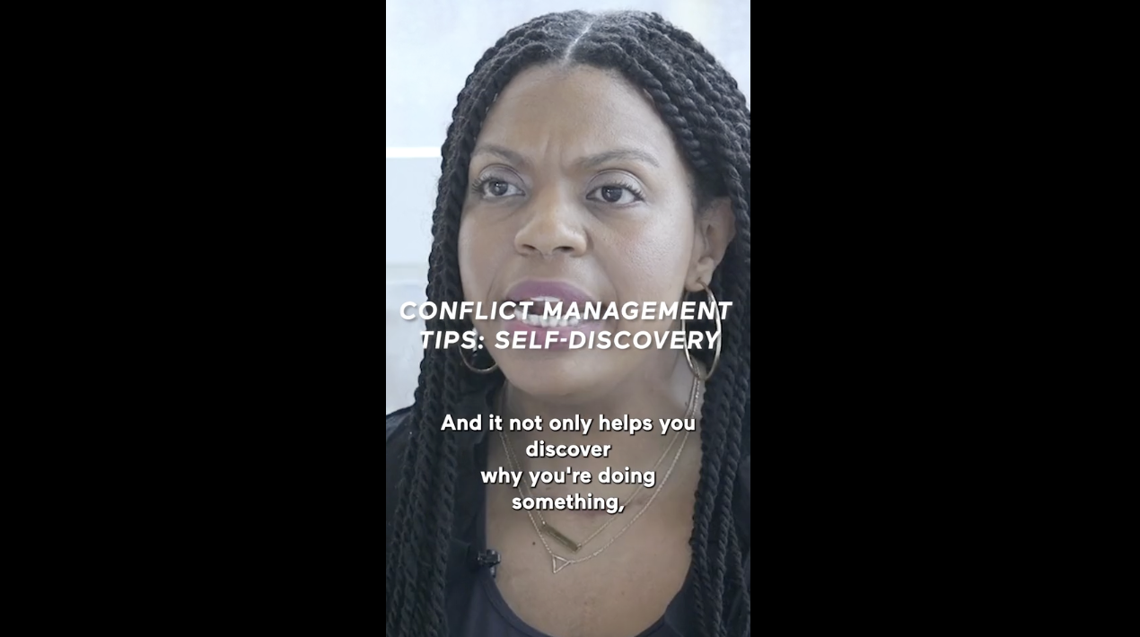 Conflict Management Tips - Self-Discovery (Highlight)