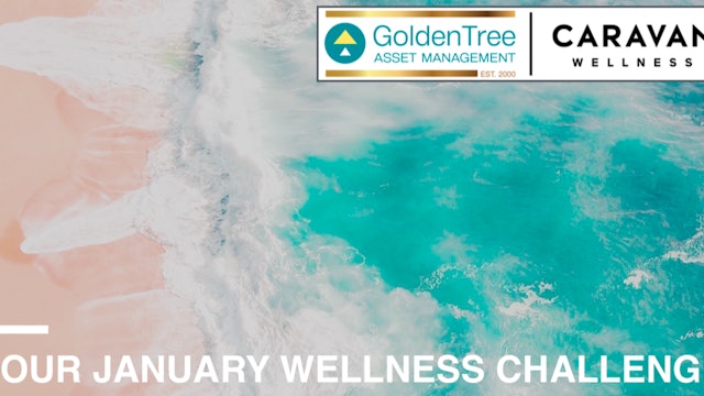 January Challenge Calendar-Golden Tree
