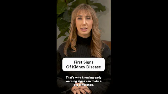 First Signs Of Kidney Disease (Highli...