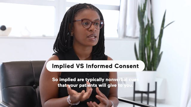 Implied Consent Never Proceeds Inform...