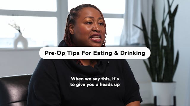 Pre-Op Tips For Eating & Drinking (Hi...