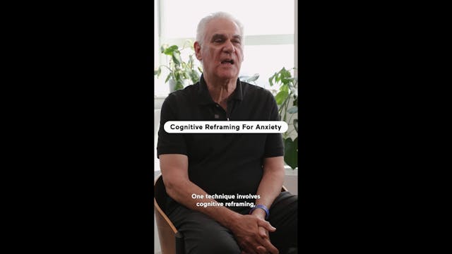 Cognitive Reframing For Anxiety (High...