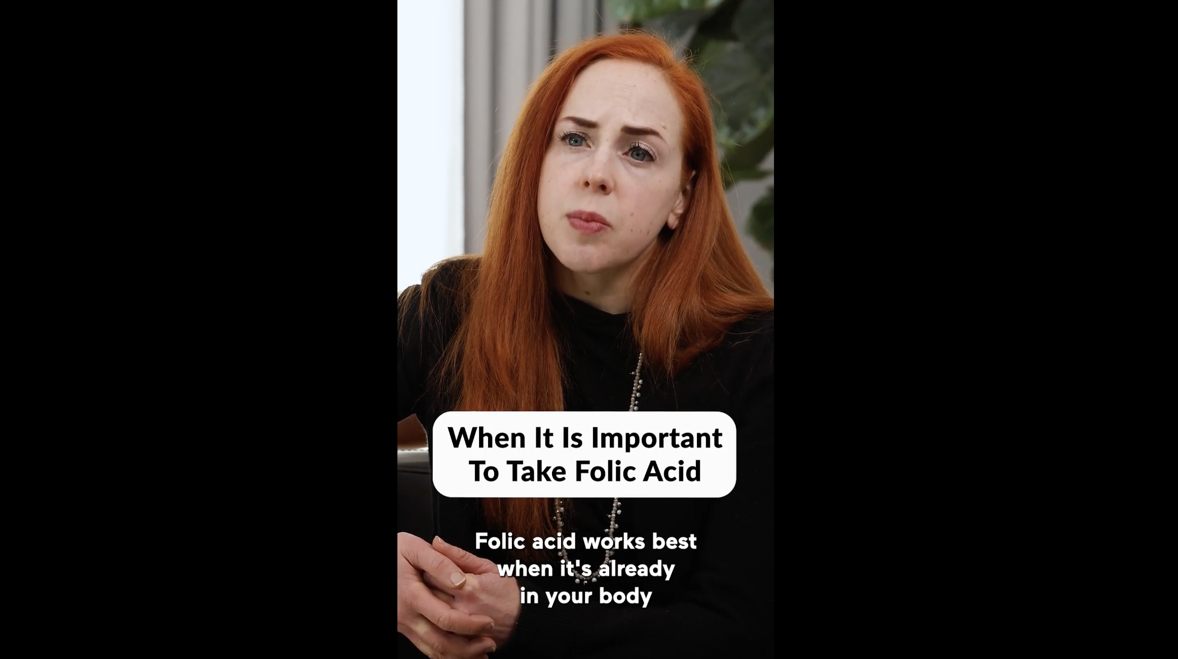 When It Is Important To Take Folic Acid (Highlight)