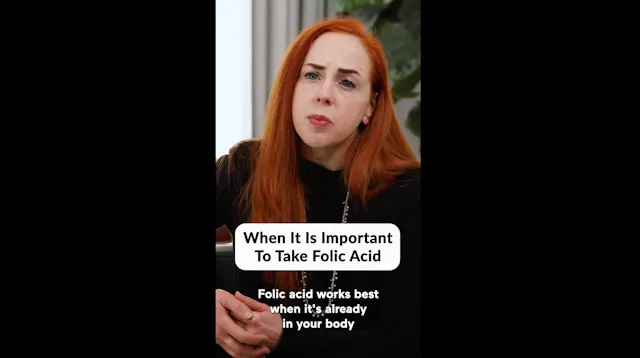 When It Is Important To Take Folic Ac...