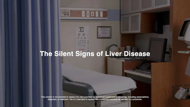 2 Min The Silent Signs Of Liver Disease
