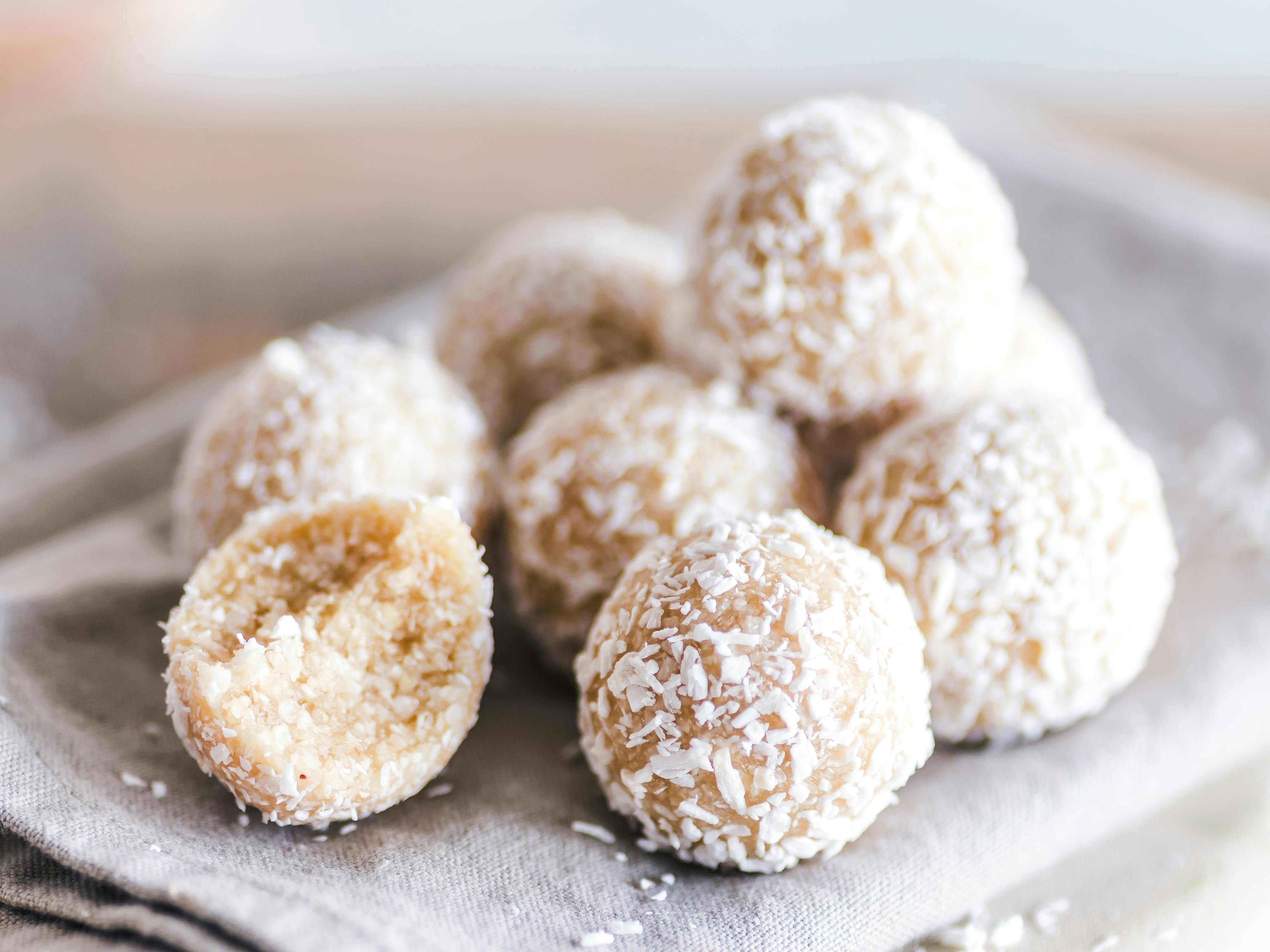 Almond Coconut Snack Bites
