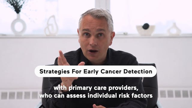 Strategies For Early Cancer Detection...