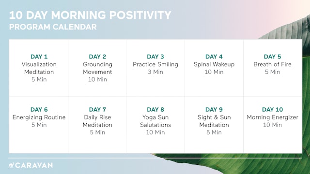 10 Day Morning Positivity Program Calendar.pdf