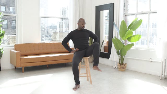 5 Min Seated Lower Body Yoga