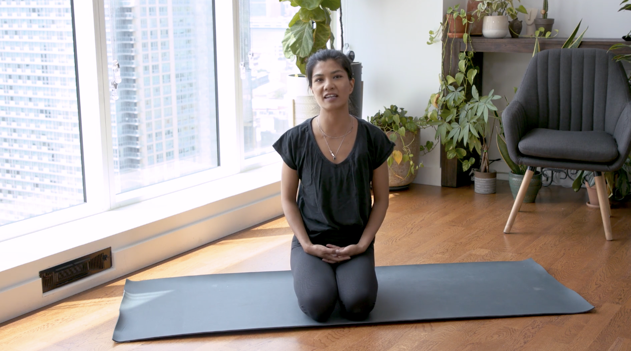 颈肩背舒缓瑜伽 (中文)