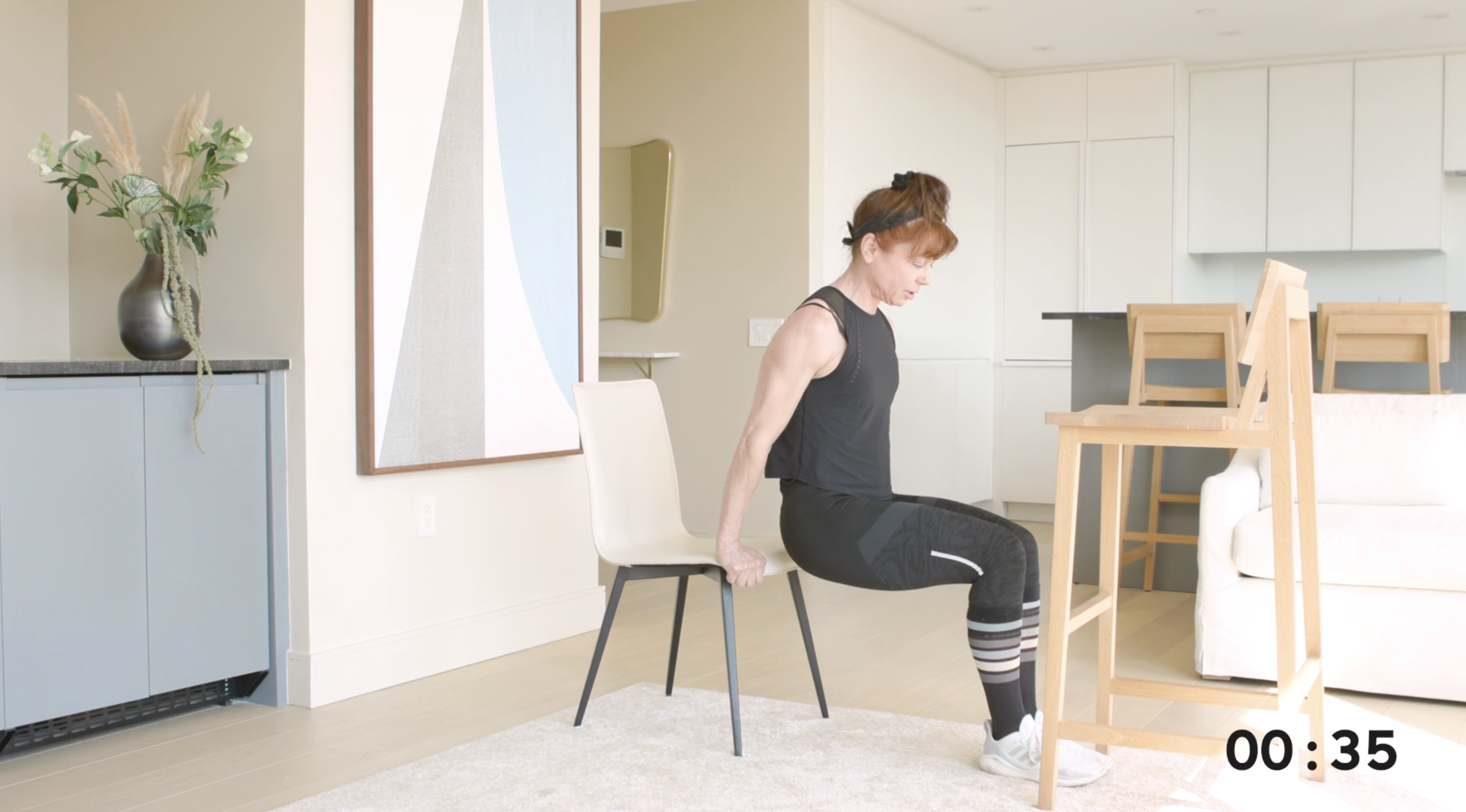 Oberkörper-Pilates am Schreibtisch (Deutsch)