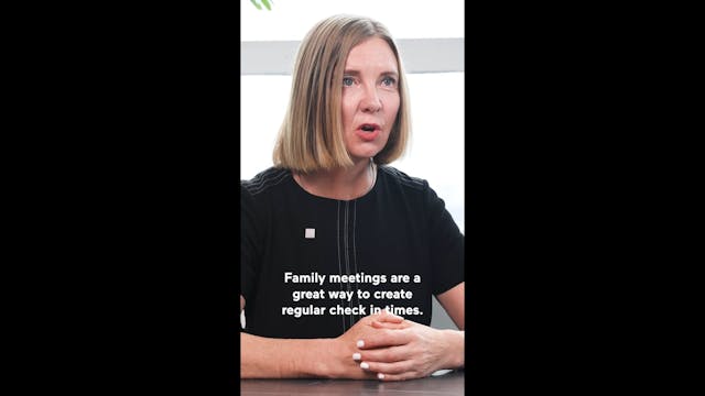 Family Meetings & Communication (High...