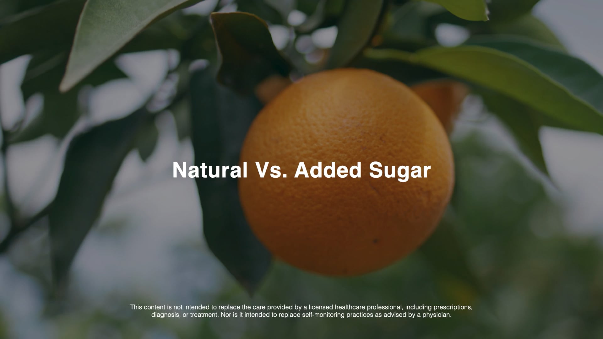 2 Min Natural Vs. Added Sugar