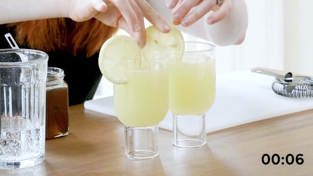 5 Min Lemon Ginger Mocktail Recipe